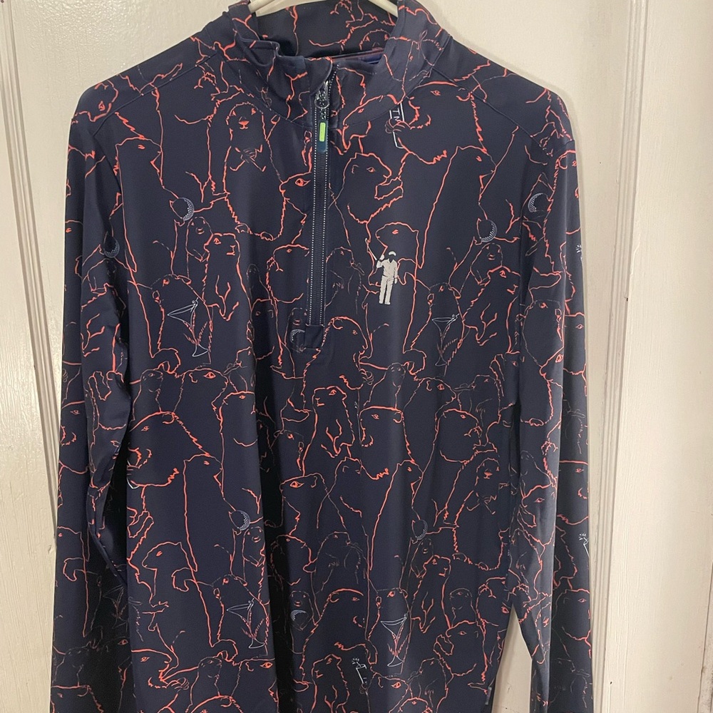 NWOT William Murray Caddyshack quarterzip - medium